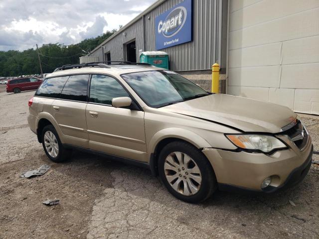 4S4BP66C597329155 - 2009 SUBARU OUTBACK 2.5I LIMITED GOLD photo 4