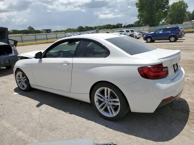 WBA1F9C50GV545902 - 2016 BMW 228 I SULEV WHITE photo 2