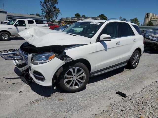 4JGDA5HB9GA794952 - 2016 MERCEDES-BENZ GLE 350 4MATIC WHITE photo 1