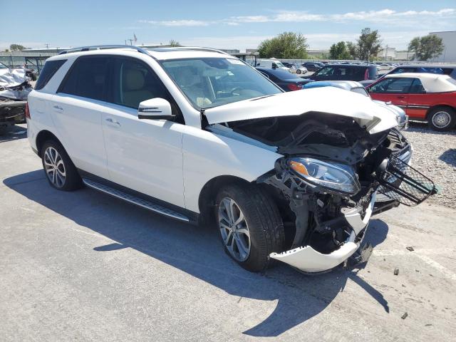 4JGDA5HB9GA794952 - 2016 MERCEDES-BENZ GLE 350 4MATIC WHITE photo 4