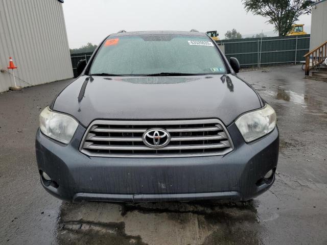 5TDJK3EH5AS016529 - 2010 TOYOTA HIGHLANDER SE GRAY photo 5