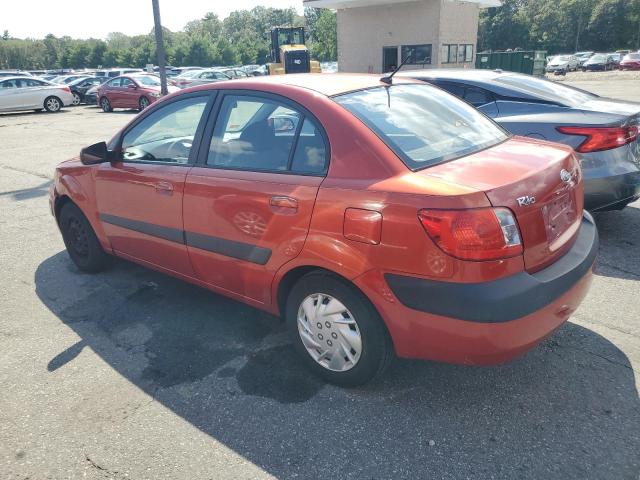 KNADE123076253534 - 2007 KIA RIO BASE RED photo 2