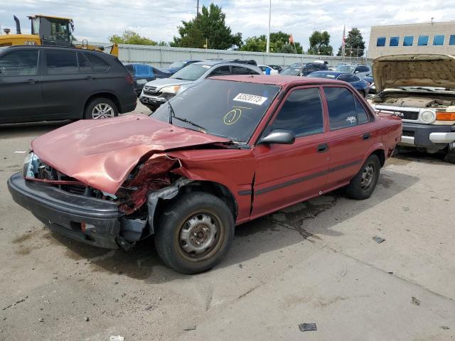 1NXAE94A4LZ085995 - 1990 TOYOTA COROLLA DLX RED photo 1