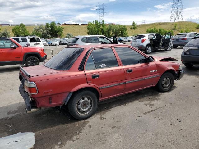 1NXAE94A4LZ085995 - 1990 TOYOTA COROLLA DLX RED photo 3