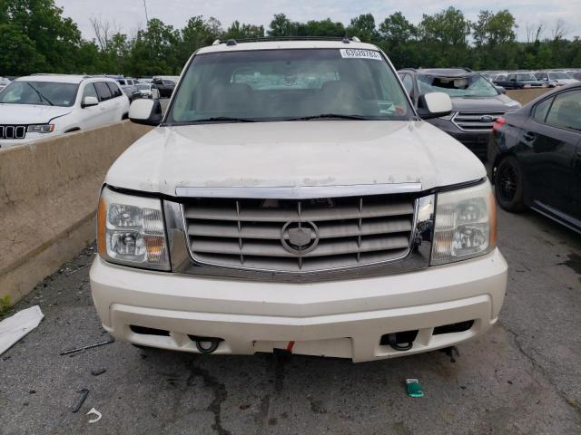 3GYEK62N05G160713 - 2005 CADILLAC ESCALADE EXT WHITE photo 5