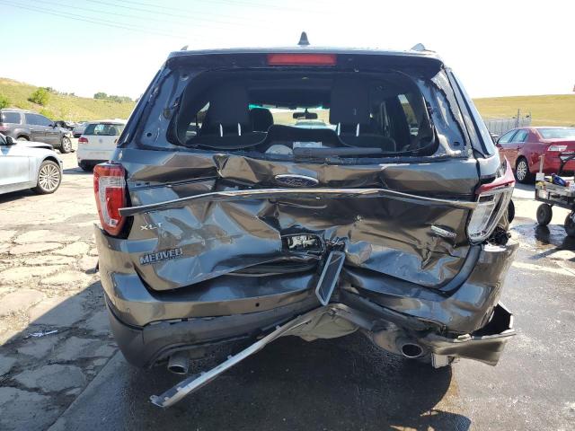 1FM5K8D81GGB18392 - 2016 FORD EXPLORER XLT GRAY photo 6