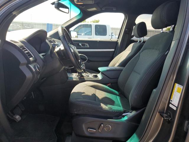 1FM5K8D81GGB18392 - 2016 FORD EXPLORER XLT GRAY photo 7