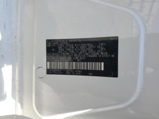 JTLZE4FEXDJ041002 - 2013 TOYOTA SCION XB WHITE photo 14