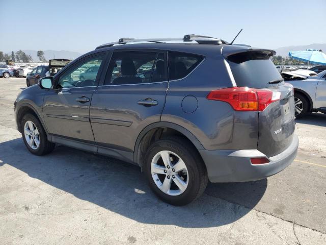 2T3WFREV7EW129082 - 2014 TOYOTA RAV4 XLE GRAY photo 2