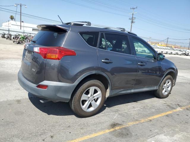 2T3WFREV7EW129082 - 2014 TOYOTA RAV4 XLE GRAY photo 3