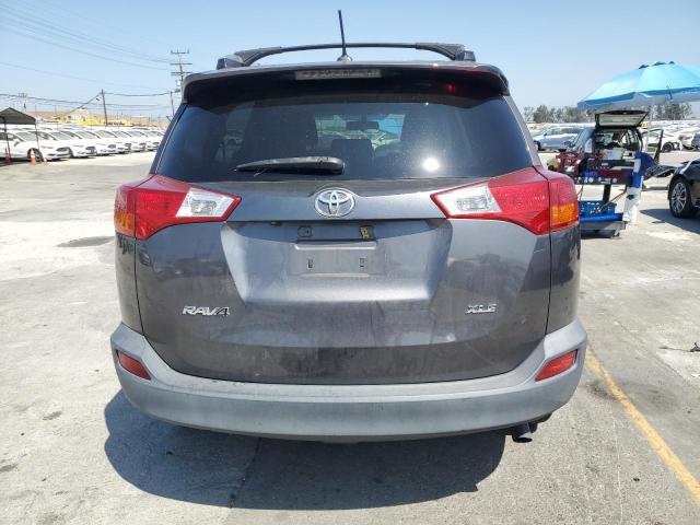 2T3WFREV7EW129082 - 2014 TOYOTA RAV4 XLE GRAY photo 6