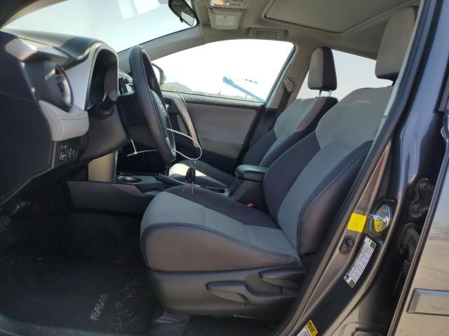 2T3WFREV7EW129082 - 2014 TOYOTA RAV4 XLE GRAY photo 7