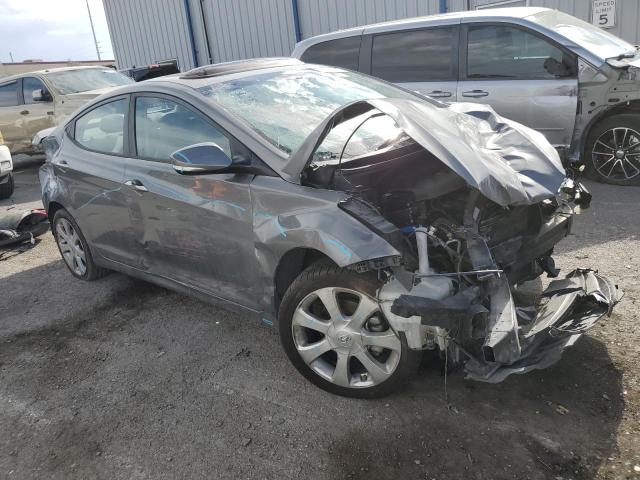 5NPDH4AE4DH172004 - 2013 HYUNDAI ELANTRA GLS GRAY photo 4