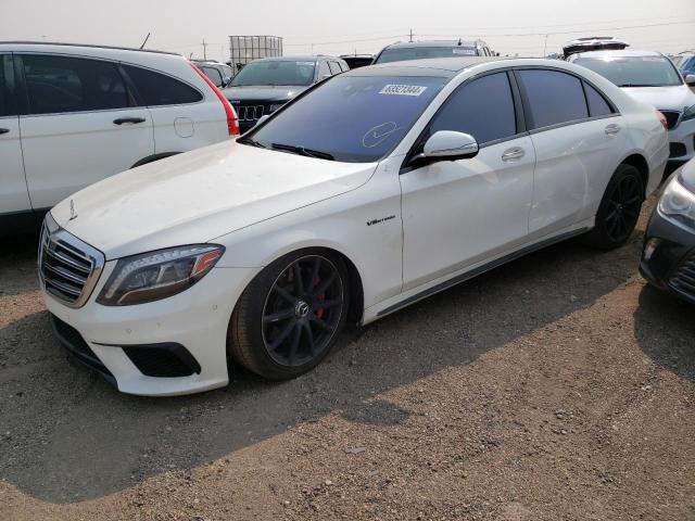 WDDUG7JB7EA046616 - 2014 MERCEDES-BENZ S 63 AMG WHITE photo 1