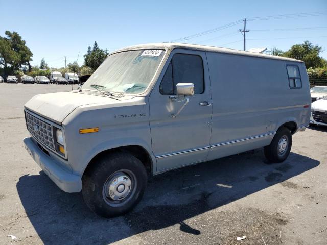 1FTEE14Y7KHB96245 - 1989 FORD ECONOLINE E150 VAN GRAY photo 1