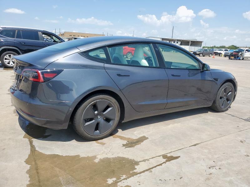 5YJ3E1EA6MF977964 - 2021 TESLA MODEL 3 BLUE photo 3