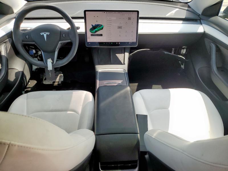 5YJ3E1EA6MF977964 - 2021 TESLA MODEL 3 BLUE photo 8