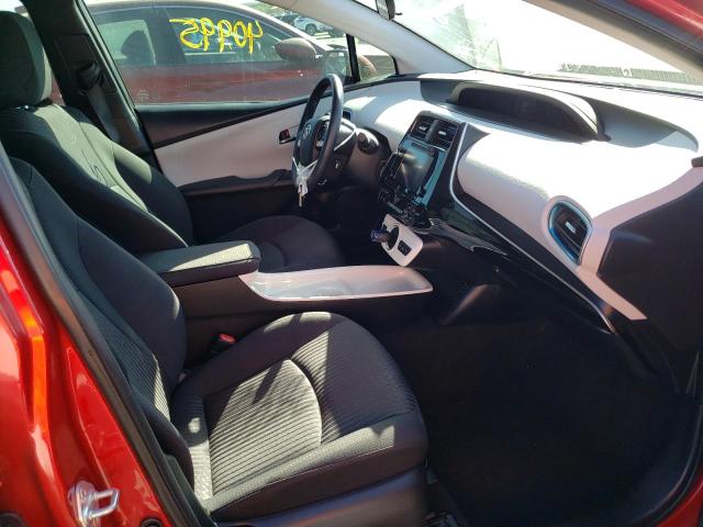 JTDKARFP1J3084229 - 2018 TOYOTA PRIUS PRIM 红色 照片 5