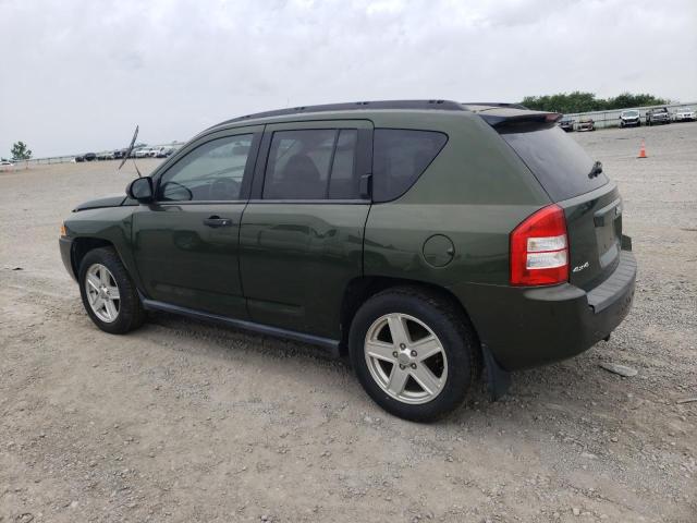 1J8FF47WX7D584011 - 2007 JEEP COMPASS GREEN photo 2