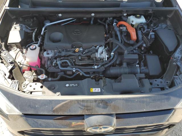 4T3RWRFV6MU024124 - 2021 TOYOTA RAV4 XLE 黑色 照片 12