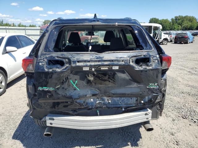 4T3RWRFV6MU024124 - 2021 TOYOTA RAV4 XLE 黑色 照片 6