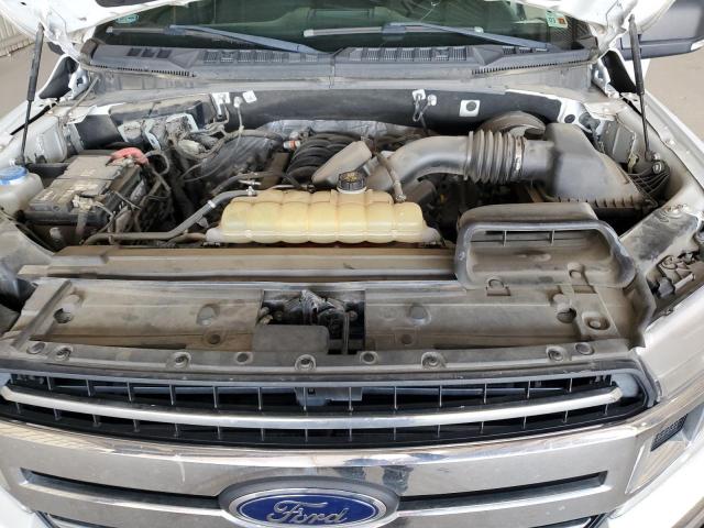 1FTEW1C57KKD48676 - 2019 FORD F150 SUPERCREW WHITE photo 11