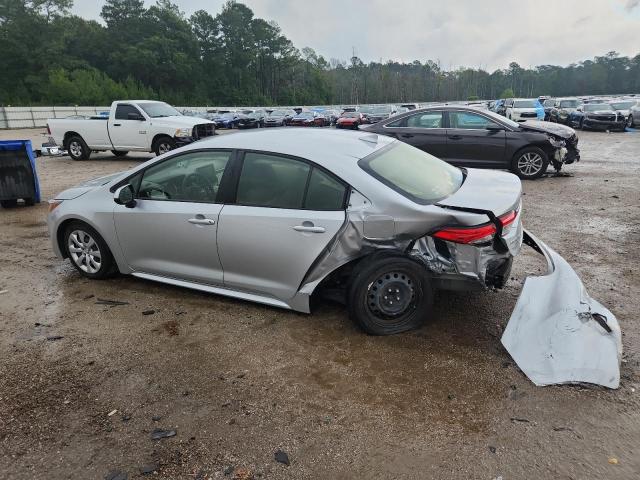 JTDEPMAE5MJ137793 - 2021 TOYOTA COROLLA LE SILVER photo 2