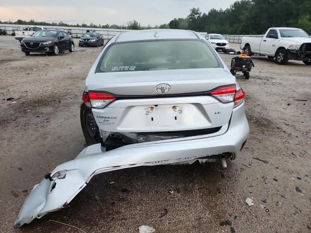 JTDEPMAE5MJ137793 - 2021 TOYOTA COROLLA LE SILVER photo 6