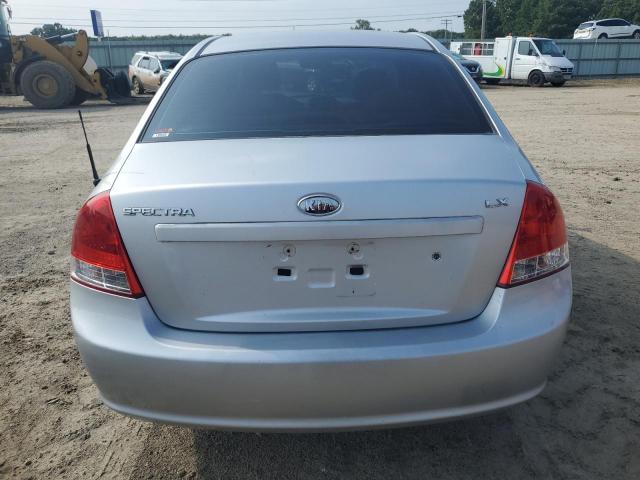 KNAFE121785551948 - 2008 KIA SPECTRA EX SILVER photo 6