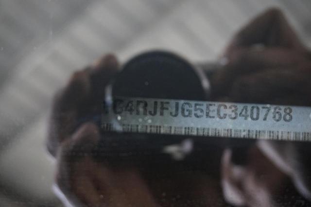 1C4RJFJG5EC340768 - 2014 JEEP GRAND CHER SUMMIT შავი ფოტო 10