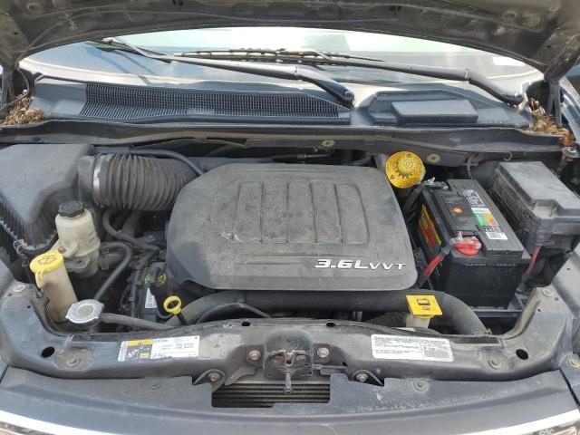 2C4RC1CG9FR571711 - 2015 CHRYSLER TOWN & COU TOURING L BLACK photo 12