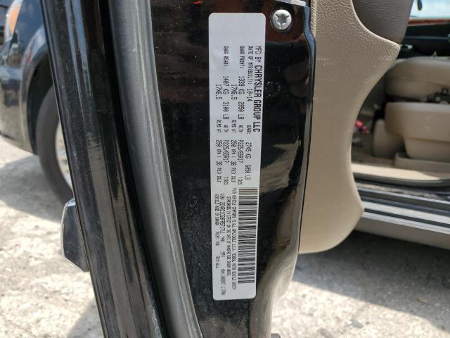 2C4RC1CG9FR571711 - 2015 CHRYSLER TOWN & COU TOURING L BLACK photo 13