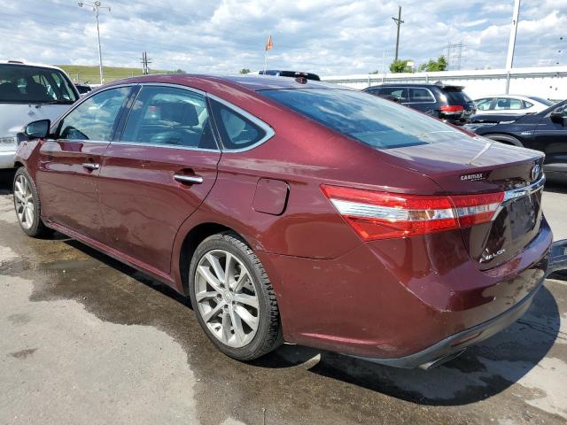 4T1BK1EB0FU149279 - 2015 TOYOTA AVALON XLE MAROON photo 2