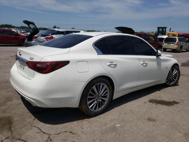 JN1EV7AP7JM363792 - 2018 INFINITI Q50 LUXE WHITE photo 3