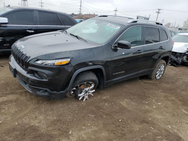 1C4PJMCS1GW361468 - 2016 JEEP CHEROKEE LATITUDE BLACK photo 1