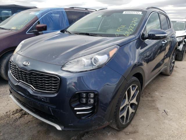 KNDPR3A63K7552174 - 2019 KIA SPORTAGE SX BLUE photo 2