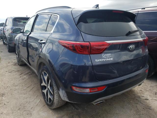 KNDPR3A63K7552174 - 2019 KIA SPORTAGE SX BLUE photo 3