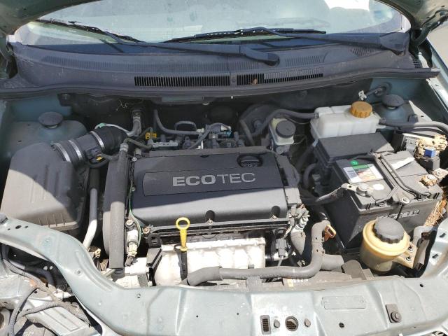 KL1TD6DEXAB096114 - 2010 CHEVROLET AVEO LS 绿色 照片 11