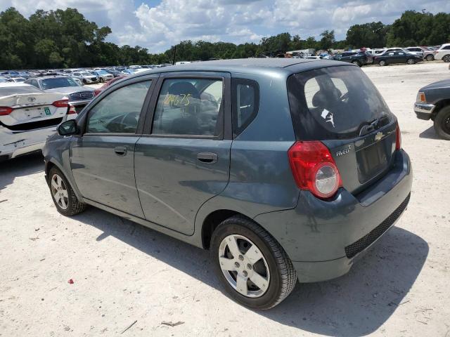 KL1TD6DEXAB096114 - 2010 CHEVROLET AVEO LS 绿色 照片 2