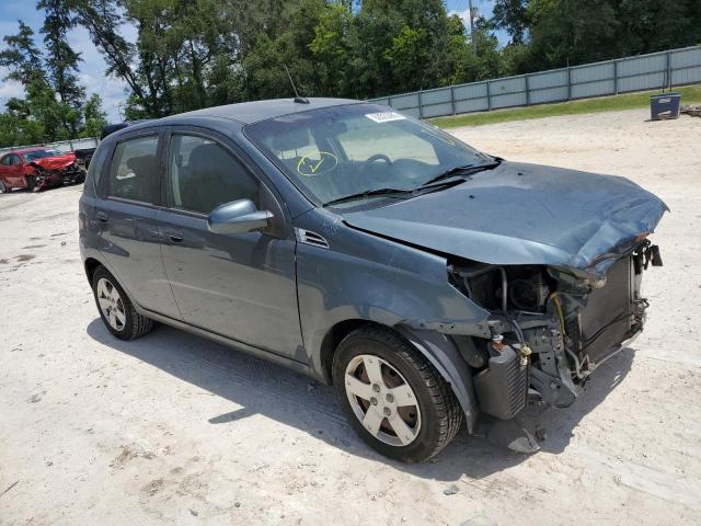 KL1TD6DEXAB096114 - 2010 CHEVROLET AVEO LS 绿色 照片 4