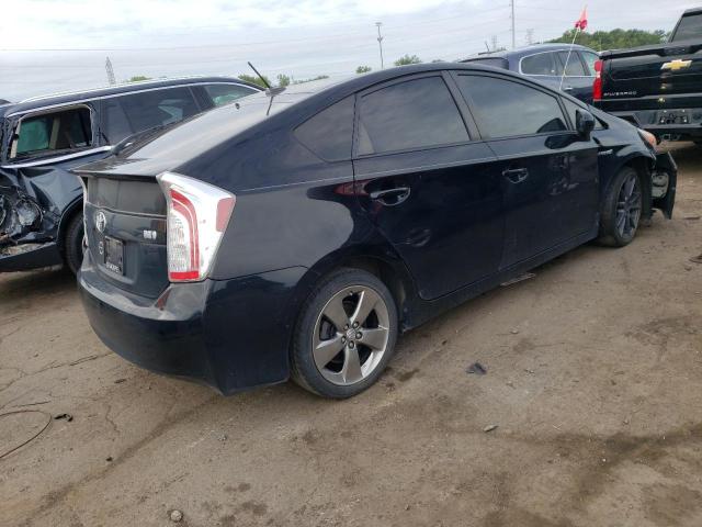 JTDKN3DU4D5588728 - 2013 TOYOTA PRIUS BLACK photo 3