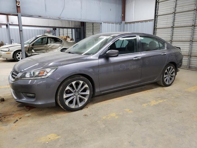 1HGCR2F52EA155136 - 2014 HONDA ACCORD SPORT GRAY photo 1