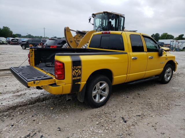 1D7HU18298S576274 - 2008 DODGE RAM 1500 ST YELLOW photo 3