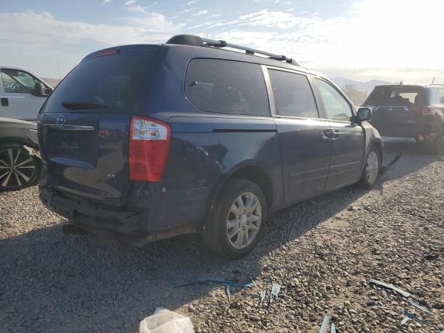 KNDMB233376170289 - 2007 KIA SEDONA EX BLUE photo 3