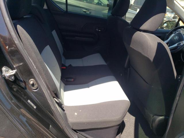 JTDKDTB32G1115287 - 2016 TOYOTA PRIUS C BLACK photo 10