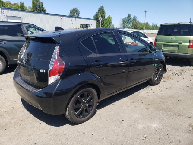 JTDKDTB32G1115287 - 2016 TOYOTA PRIUS C BLACK photo 3