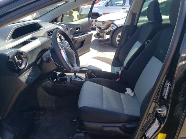 JTDKDTB32G1115287 - 2016 TOYOTA PRIUS C BLACK photo 7