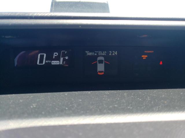 JTDKDTB32G1115287 - 2016 TOYOTA PRIUS C BLACK photo 9