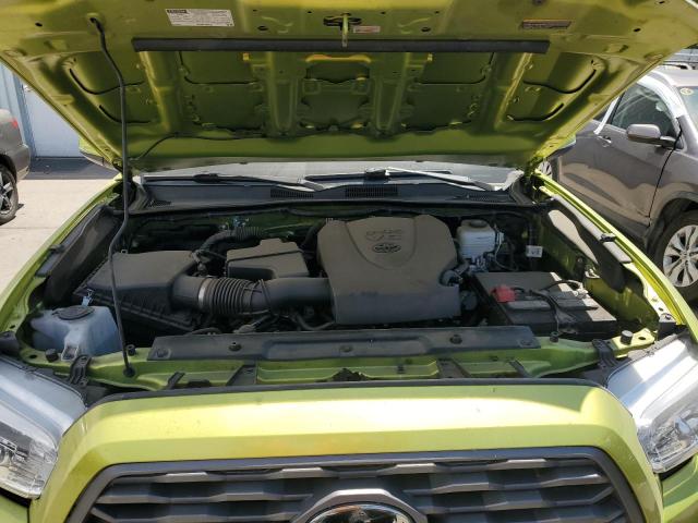 3TYCZ5AN7PT140083 - 2023 TOYOTA TACOMA DOUBLE CAB GREEN photo 11