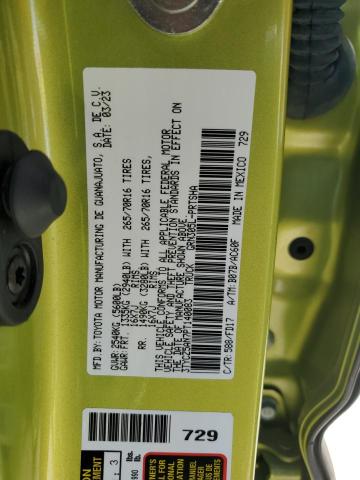 3TYCZ5AN7PT140083 - 2023 TOYOTA TACOMA DOUBLE CAB GREEN photo 13